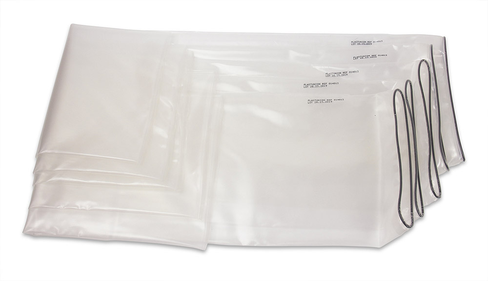 Sealed polymer waste bags