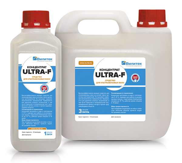 Ultra-F concentrated cleaning agents