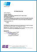 Authorization letter for Vilitek LLC being a distributor of Piercan (France)